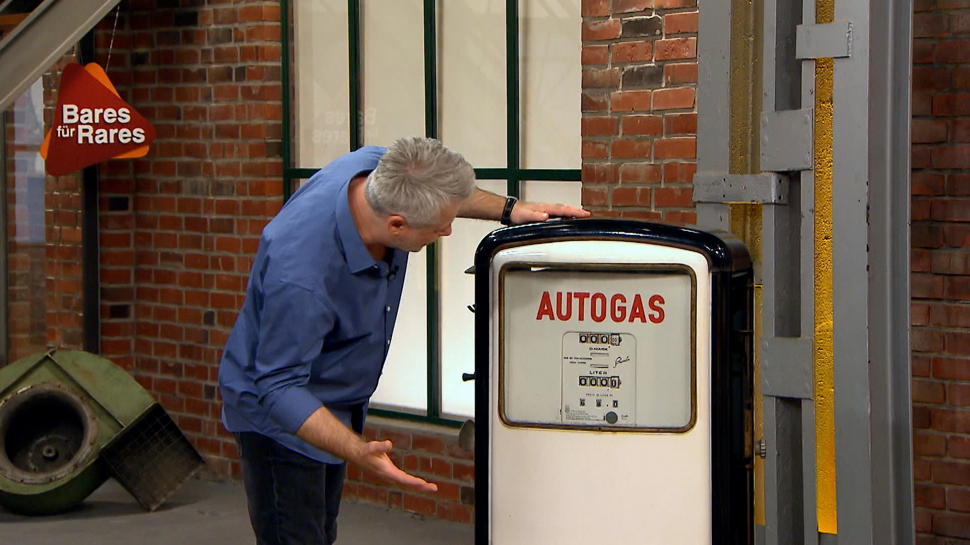 Historische Zapfsäule