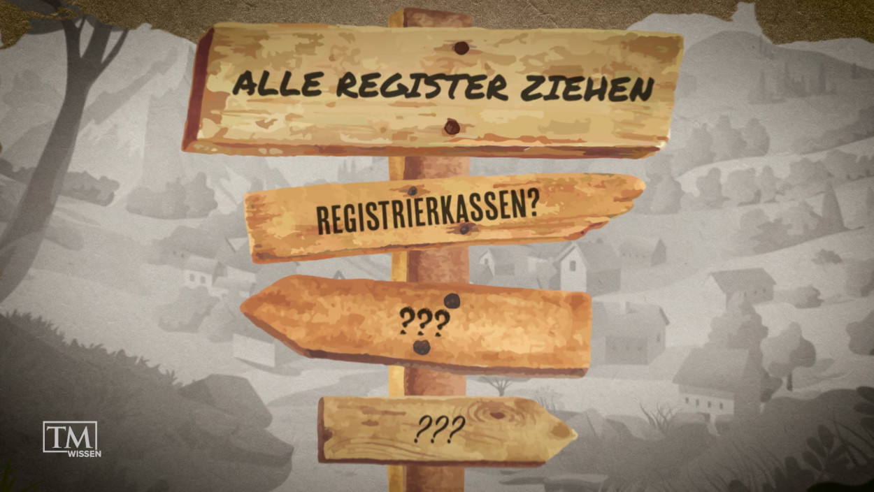 Warum ziehen wir alle Register? 