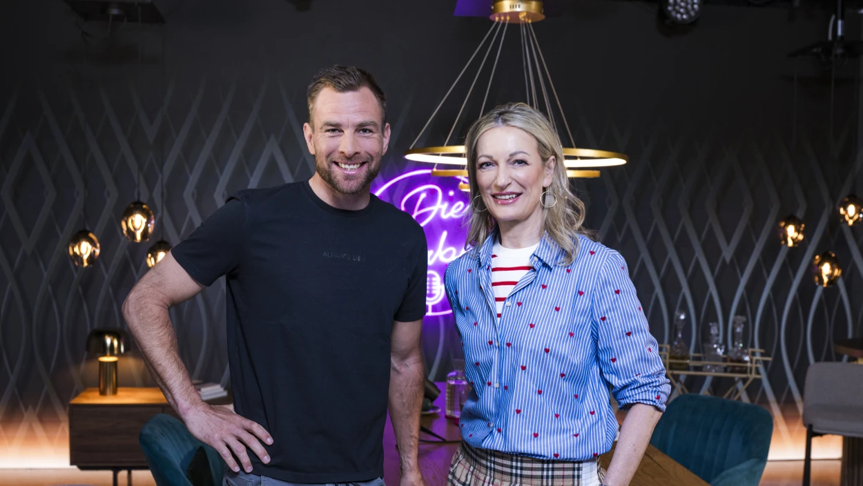 Mit Monika Gruber und Snowboard-Star Benjamin Karl