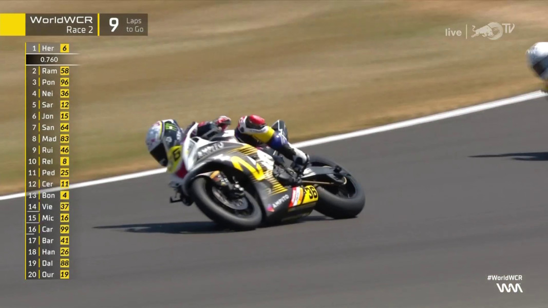 Donington: WCR Rennen 2