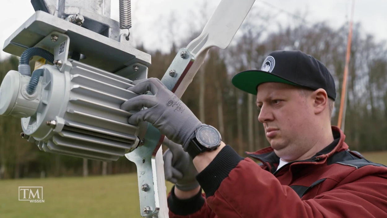 Wie wird ein Skilift zum Windkraftwerk?