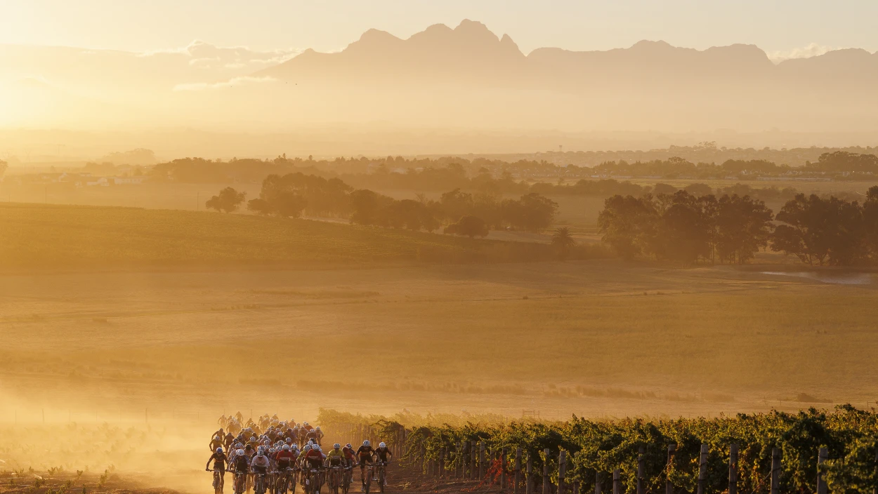 Extremes Mountainbike-Rennen