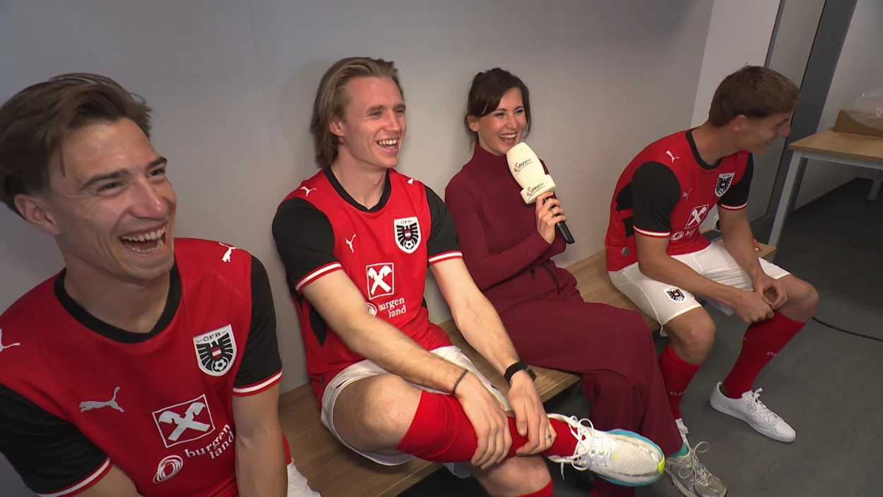 Behind the scenes beim ÖFB Media Day