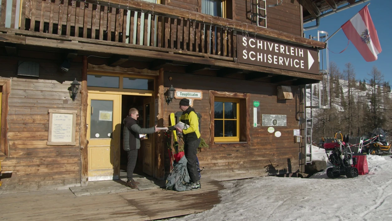Heimische Wintermode: Loden aus der Ramsau