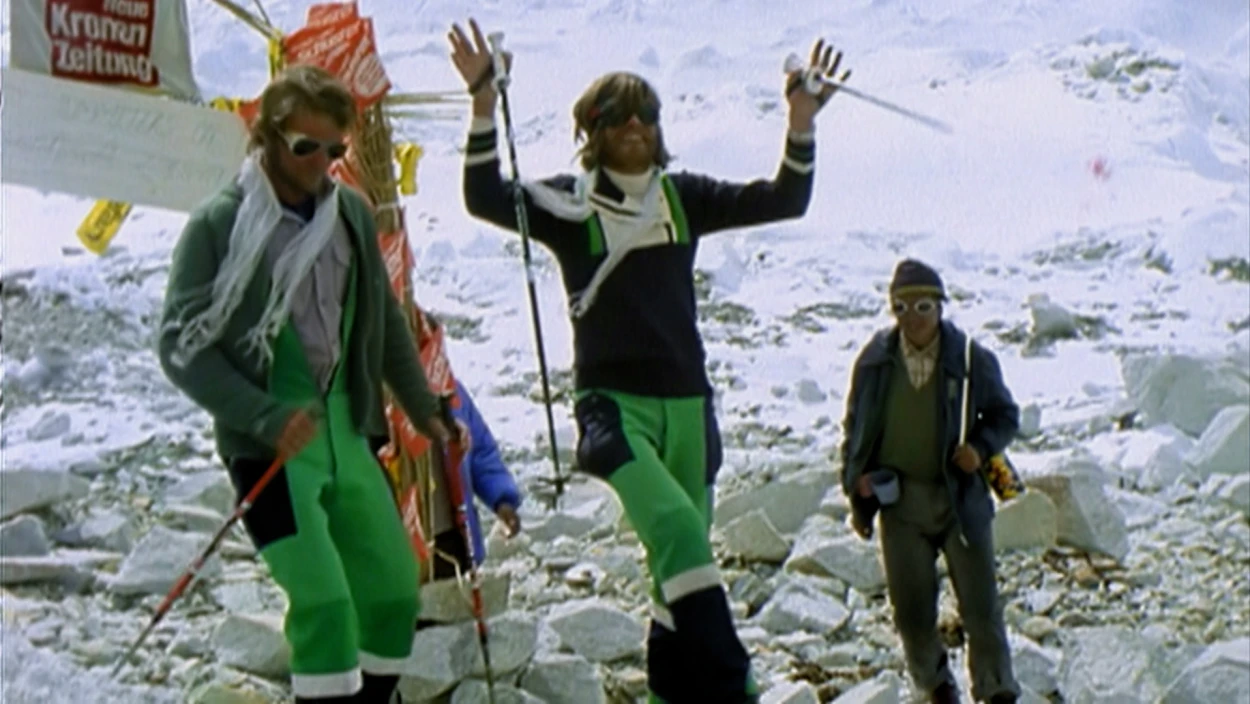 Extreme des Alpinismus: Messner und Habeler in der Everest-Todeszone