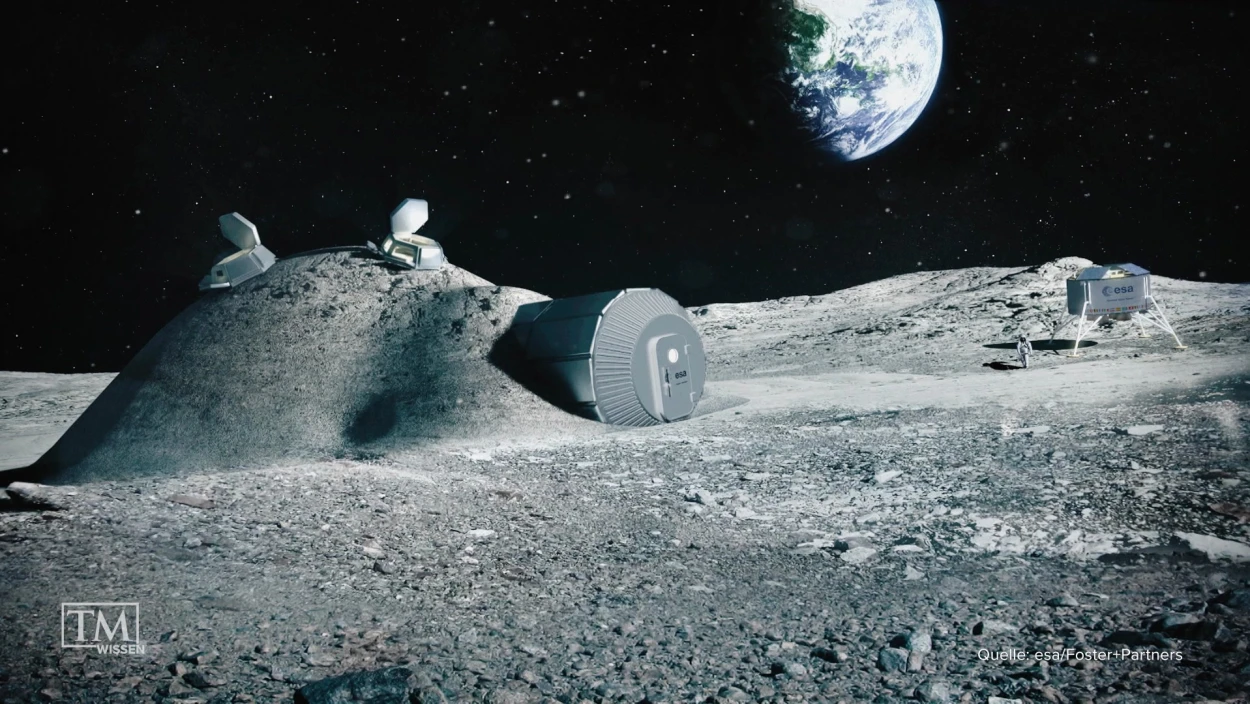 Wie baut man ein Dorf auf dem Mond?