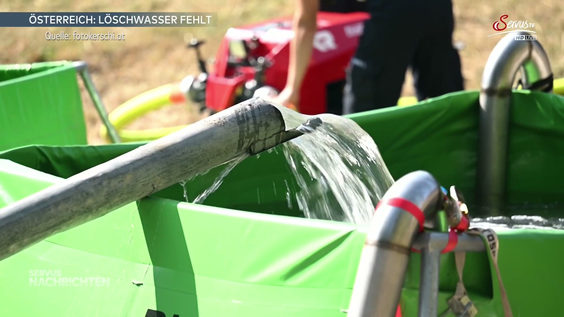 Österreich: Löschwasser fehlt | Servus Nachrichten