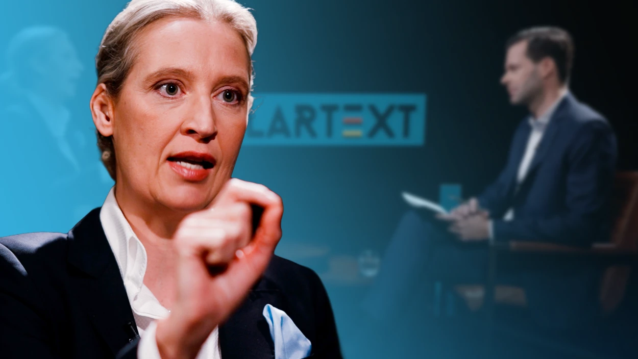 AfD-Chefin Alice Weidel: "Nur zwei Prozent werden an den Grenzen zurückgewiesen"