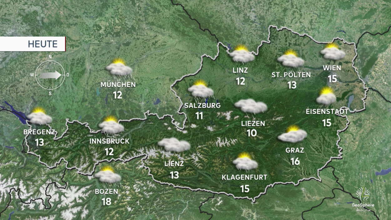 Servus Wetterprognose