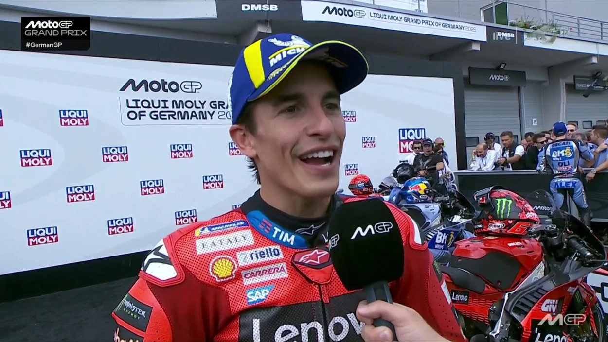 Marc Marquez: „Ich liebe Dich, Sachsenring!"