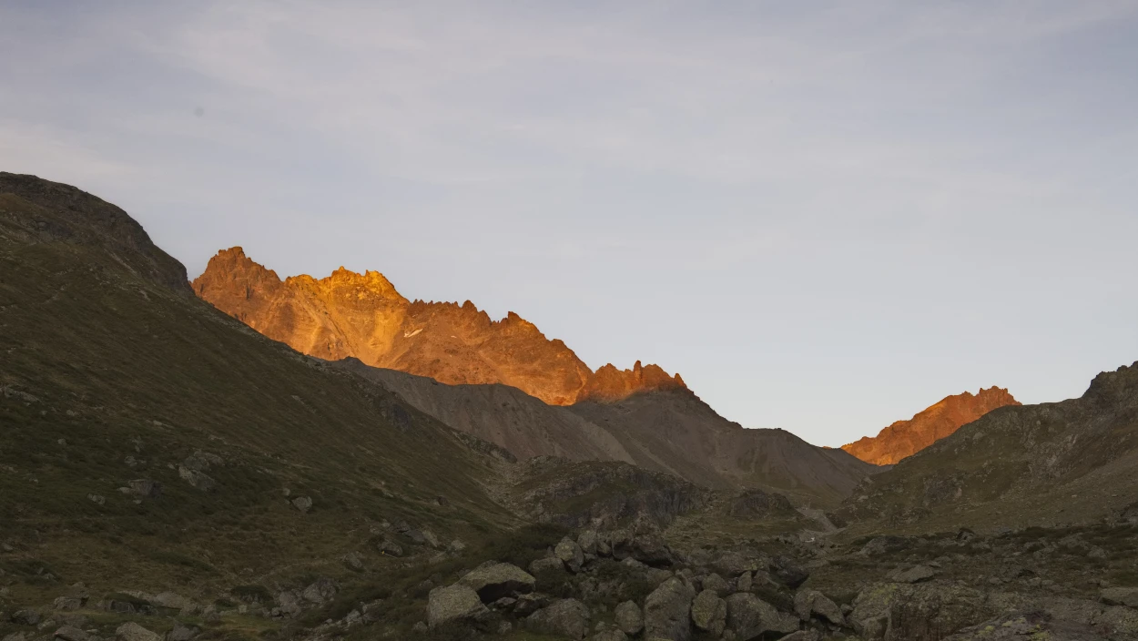 Wenn die Alpen glühen