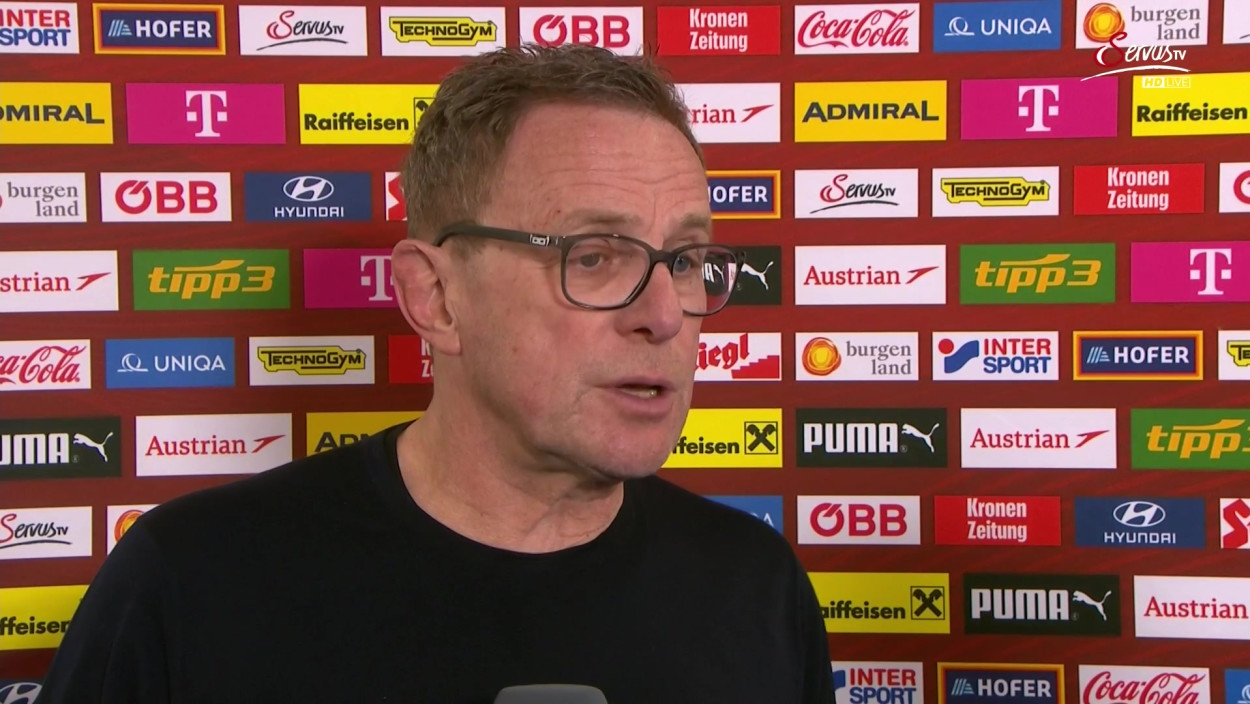 Teamchef Ralf Rangnick über die Niederlage gegen Serbien: "Halbes Eigentor"