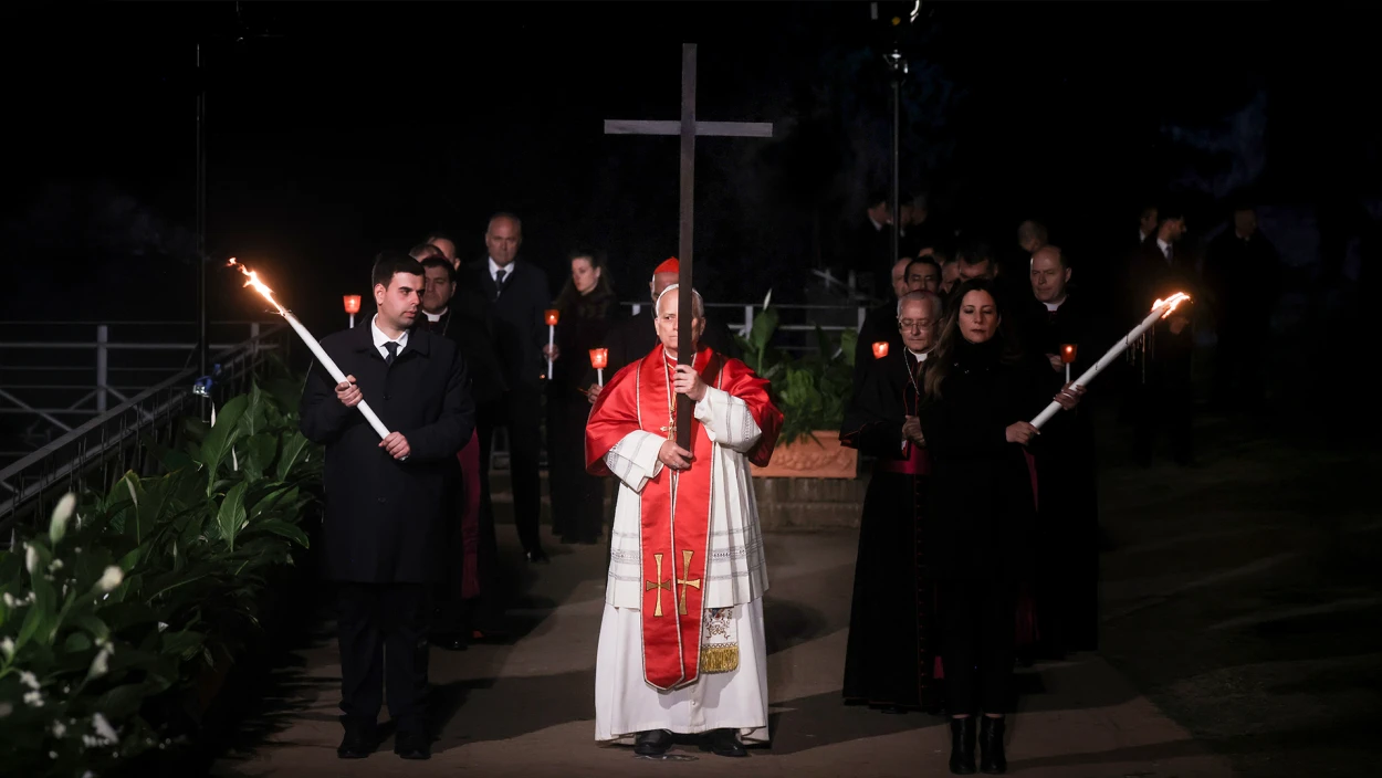 Vatikan: Erste Osterfeier für Papst Leo XIV.