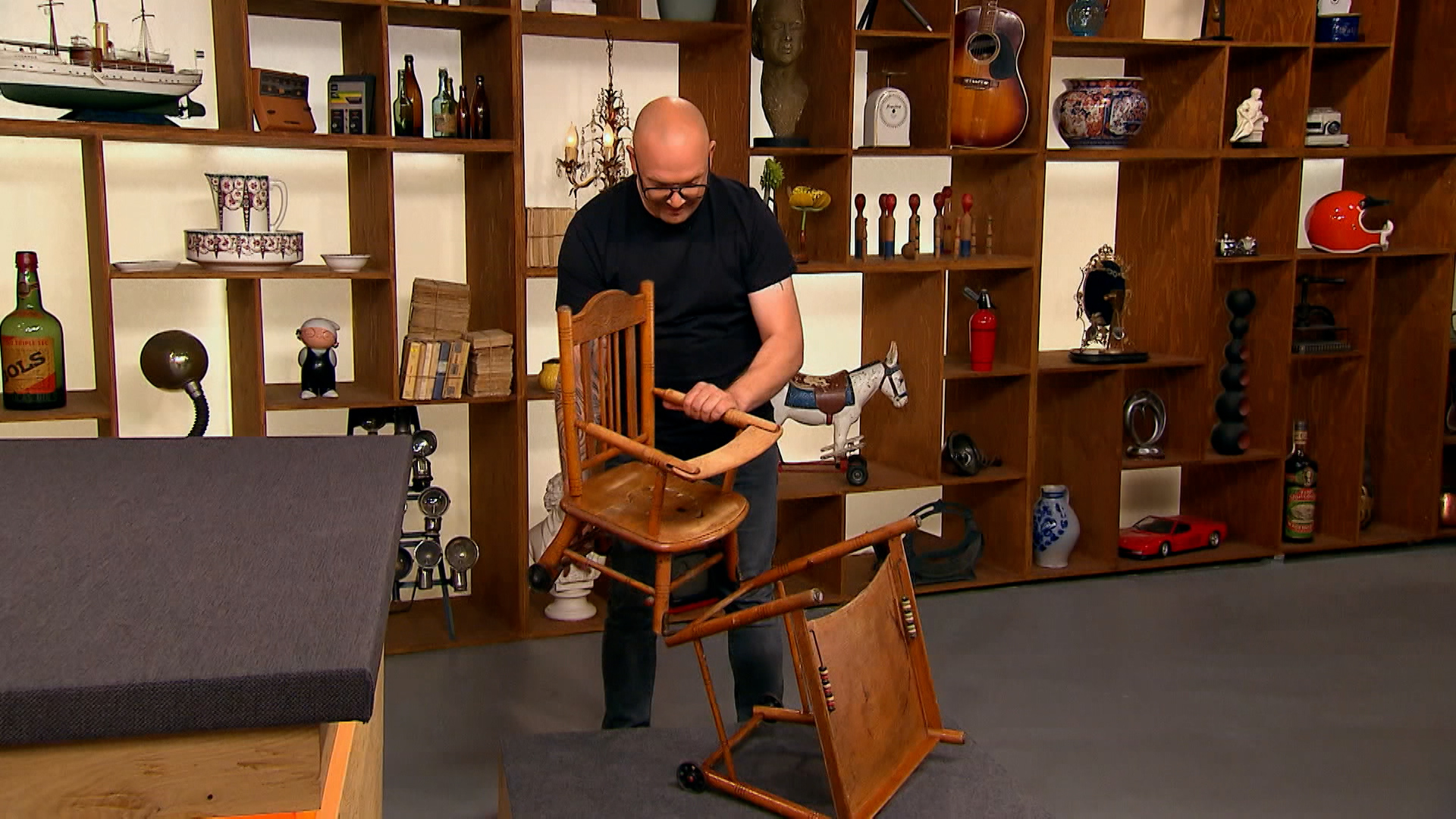 Klappbarer Kinderhochsitz