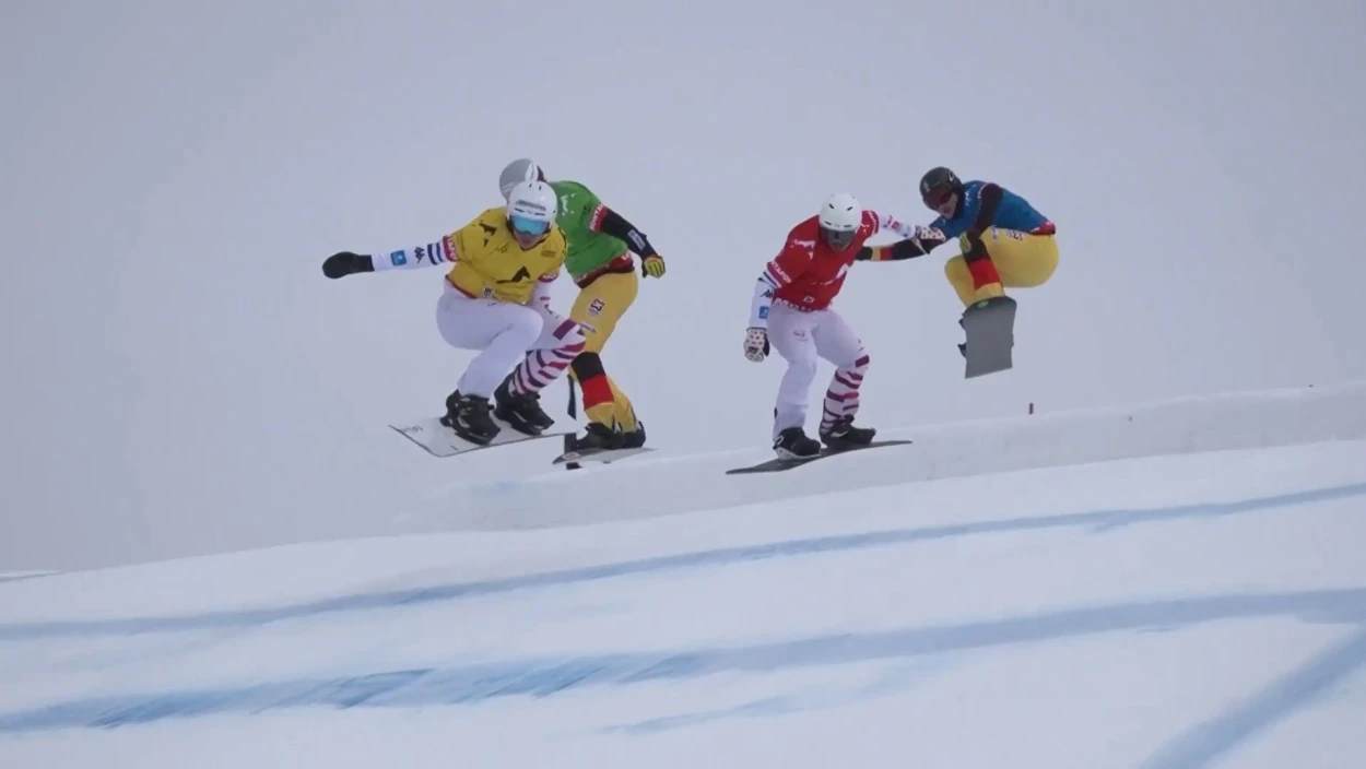 Highlights: Snowboard-Weltcup im Montafon | Snowboardcross