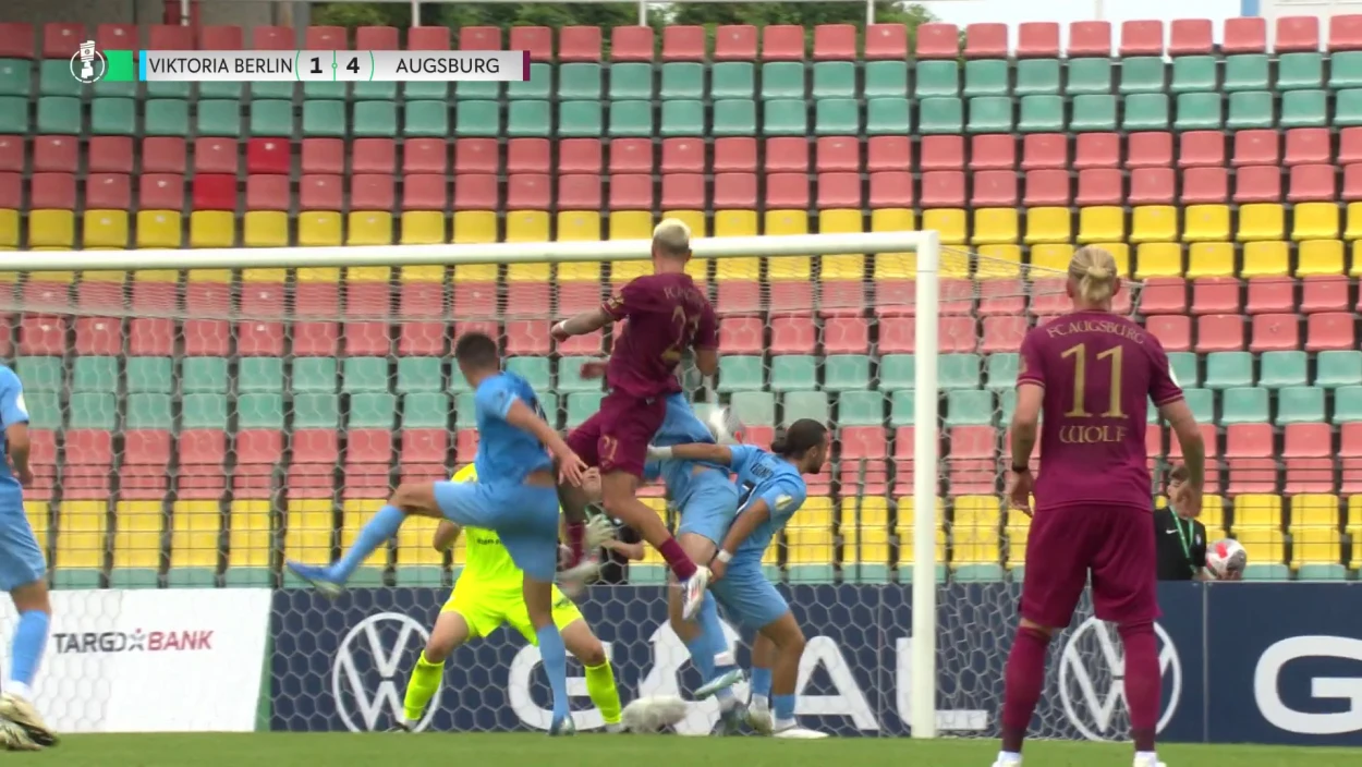 Highlights: FC Viktoria 1889 Berlin vs. FC Augsburg | DFB-Pokal, Runde 1