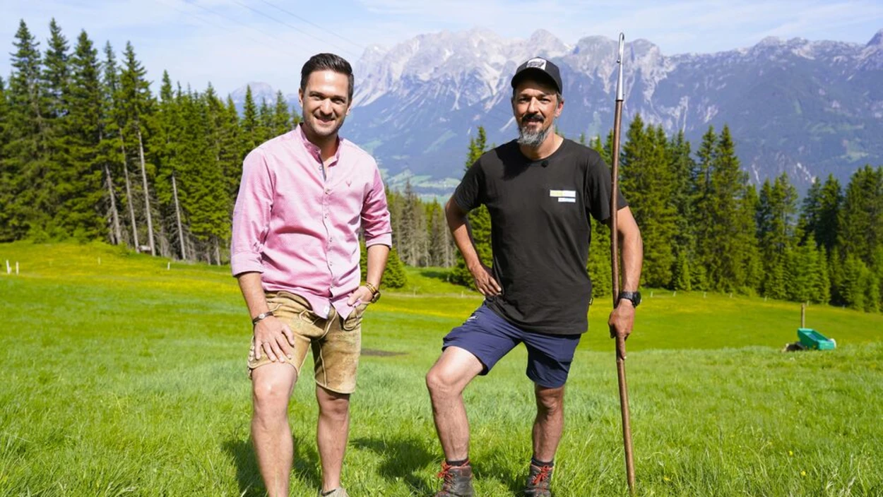 Almwiesen und Felsriesen im Ennstal. Unterwegs mit Richard Deutinger