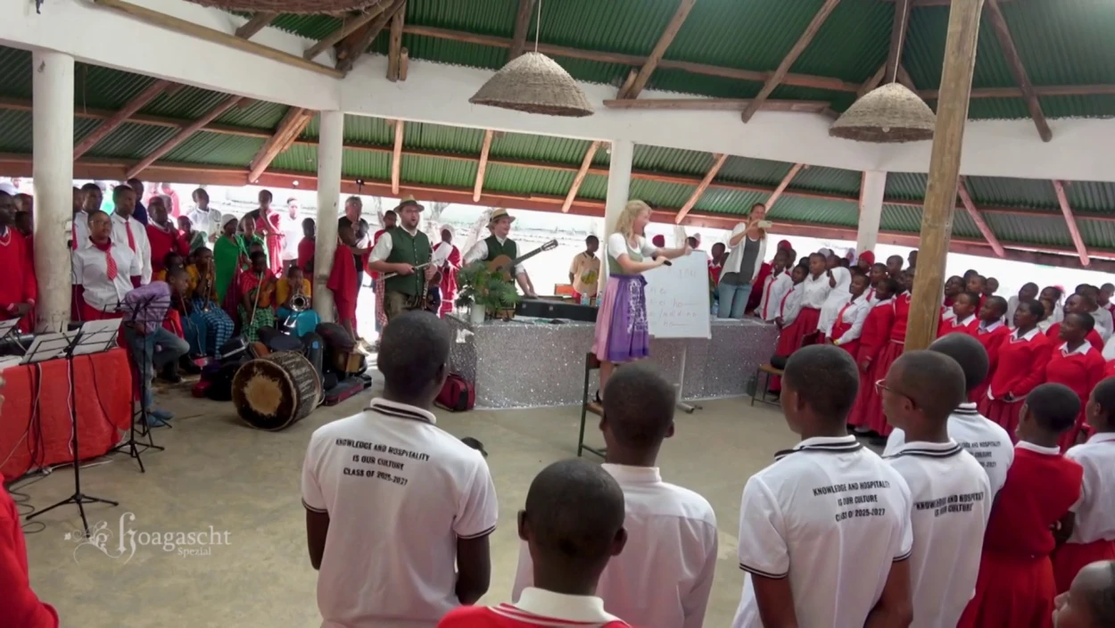 Volksmusik-Kurs in Ostafrika