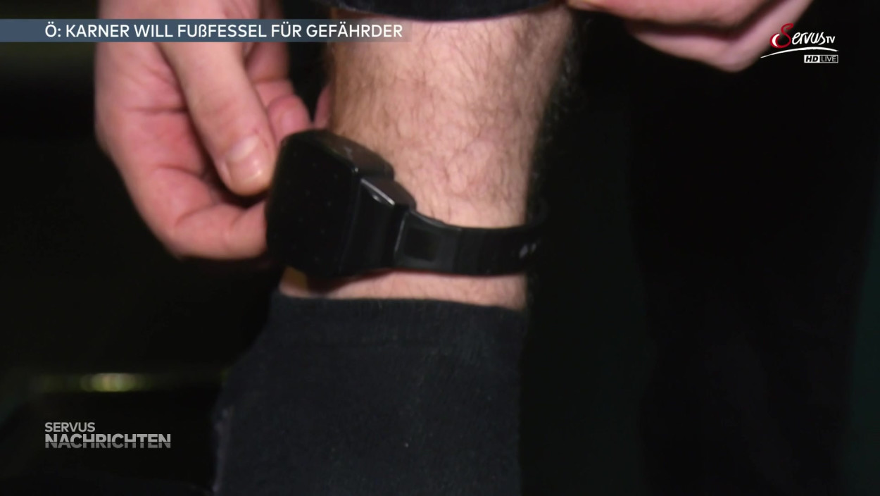 Fußfessel für Gefährder: Karners Plan entzündet Debatte