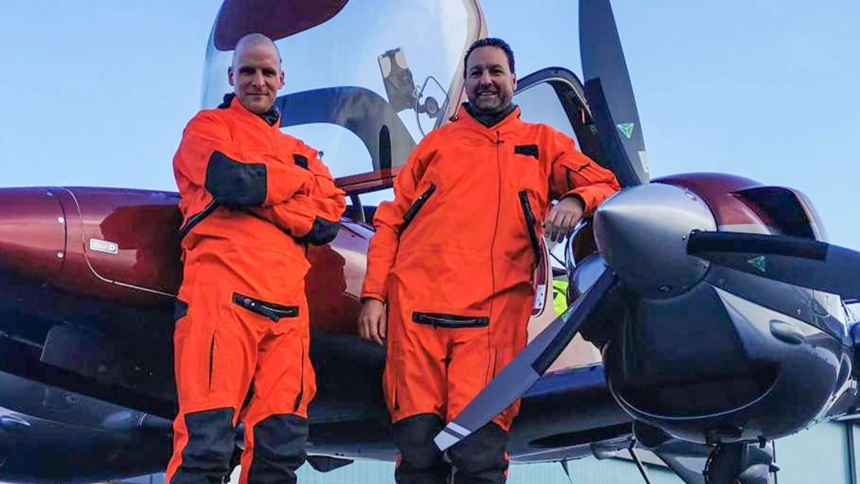 Flugzeug-Auslieferung über den Atlantik von Wiener Neustadt nach Kanada - Teil 1