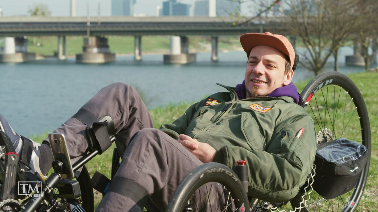 Wie können Gelähmte Fahrrad fahren?