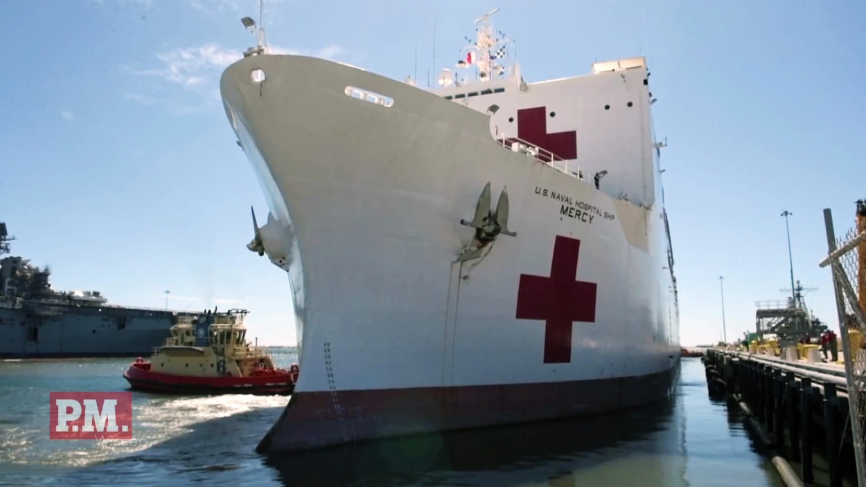 Wie funktioniert ein schwimmendes Lazarett?