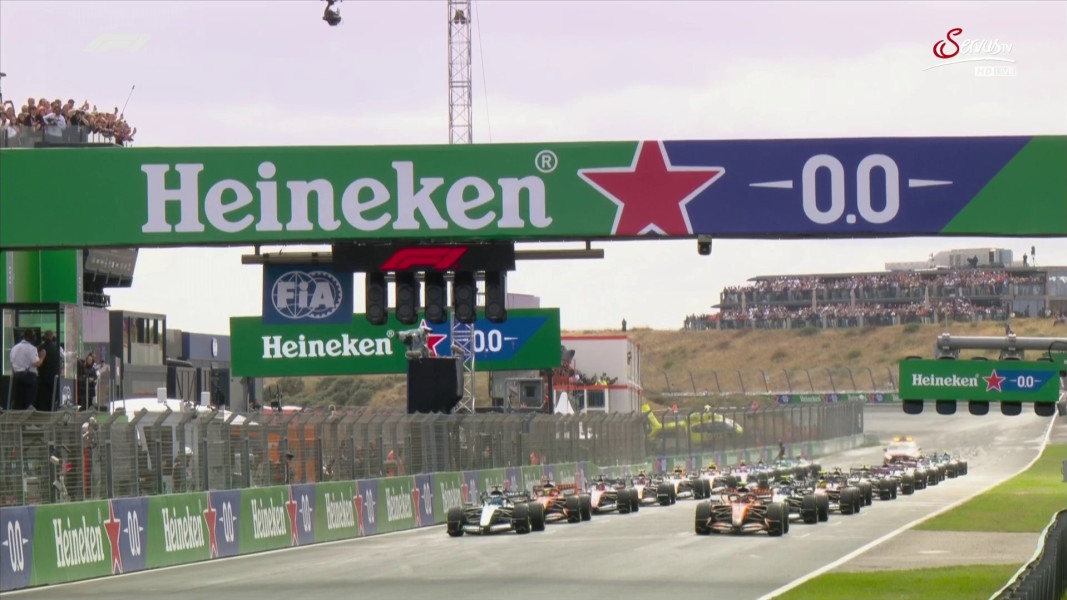 Zandvoort: So lief der Start!