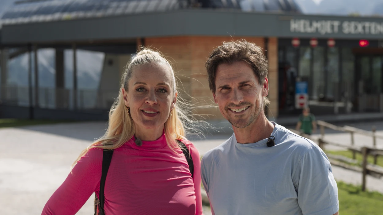 Felix Gottwald unterwegs mit Lilian Klebow