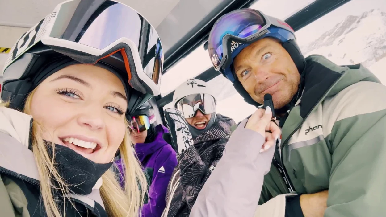 Backstage beim Ski-Weltcup in Sölden