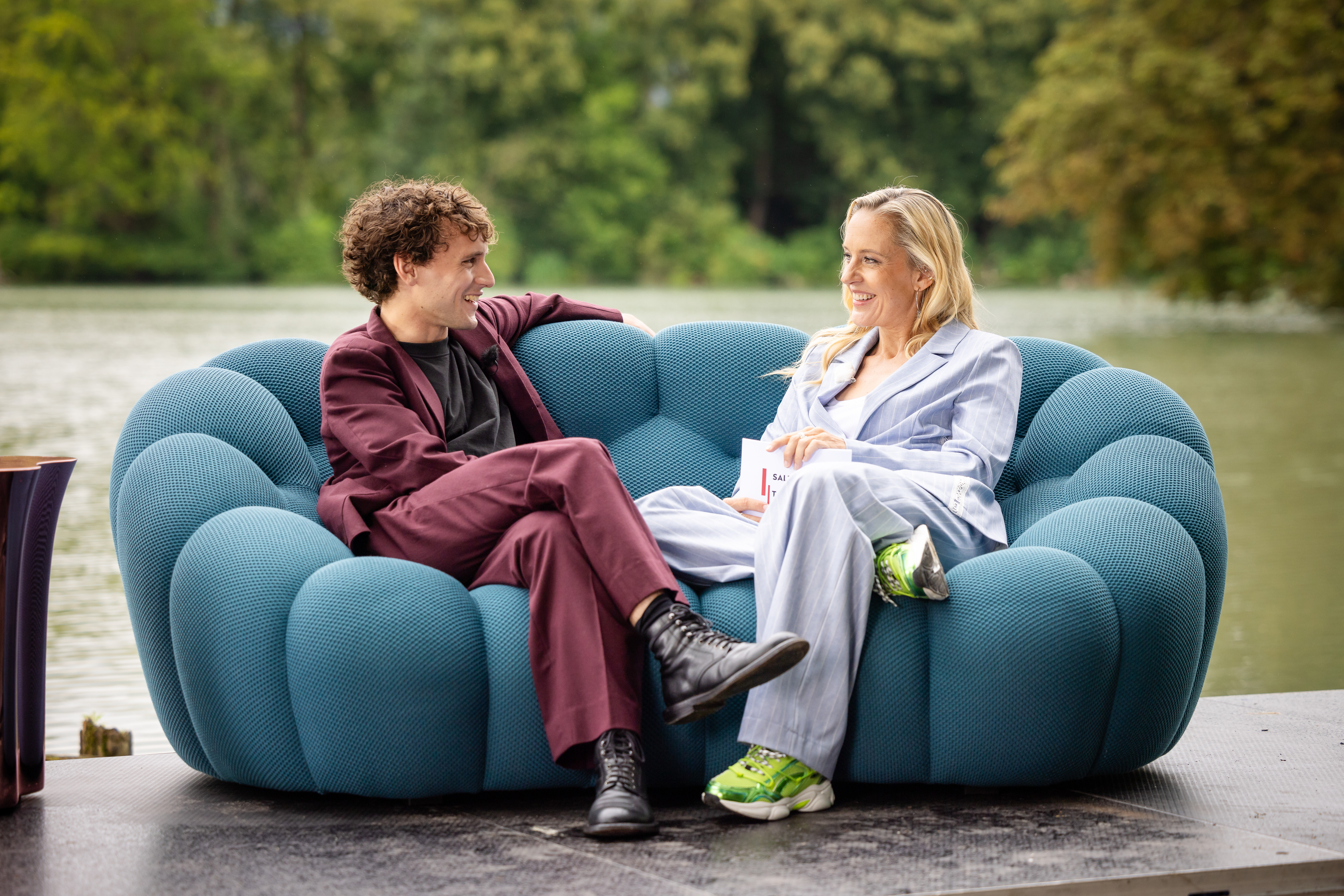 Dominik Dos-Reis im Gespräch mit Lilian Klebow