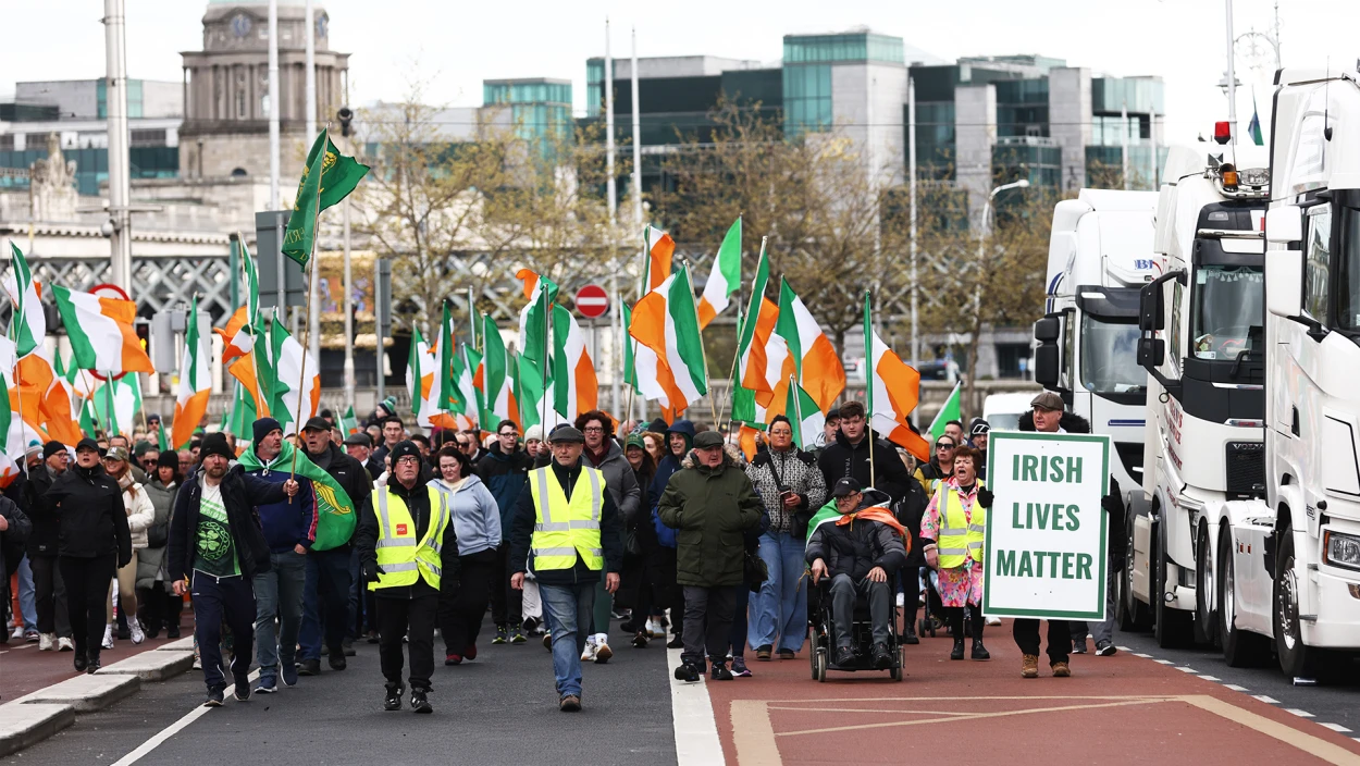 Irland: Proteste gegen Spritpreise