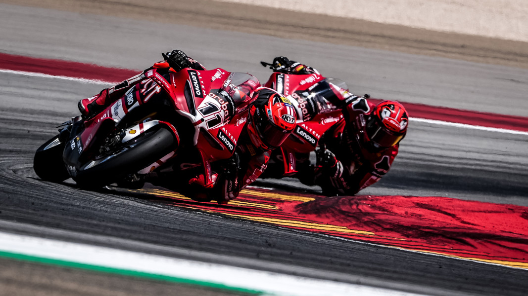 Ducati-Show in Aragon