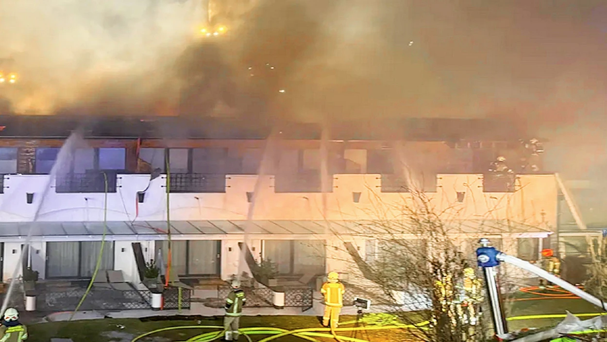 Seefeld: Großbrand in Luxushotel