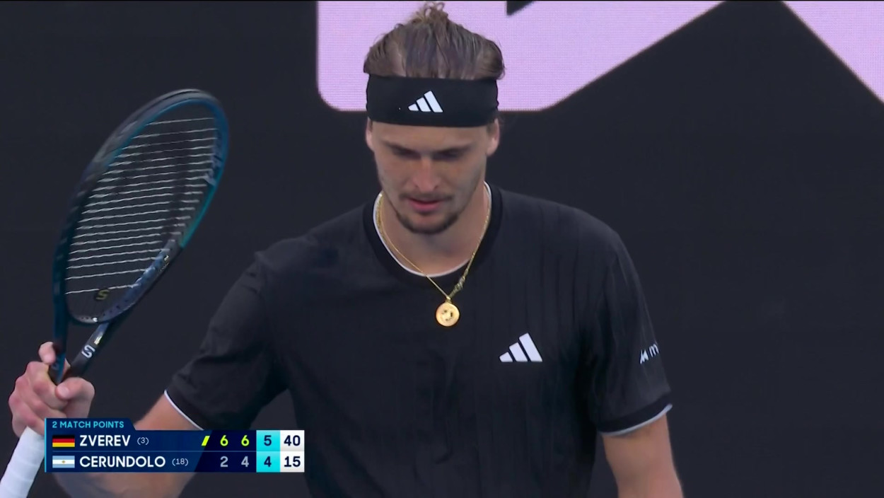 Highlights: Alexander Zverev vs. Francisco Cerundolo | Australian Open - Achtelfinale