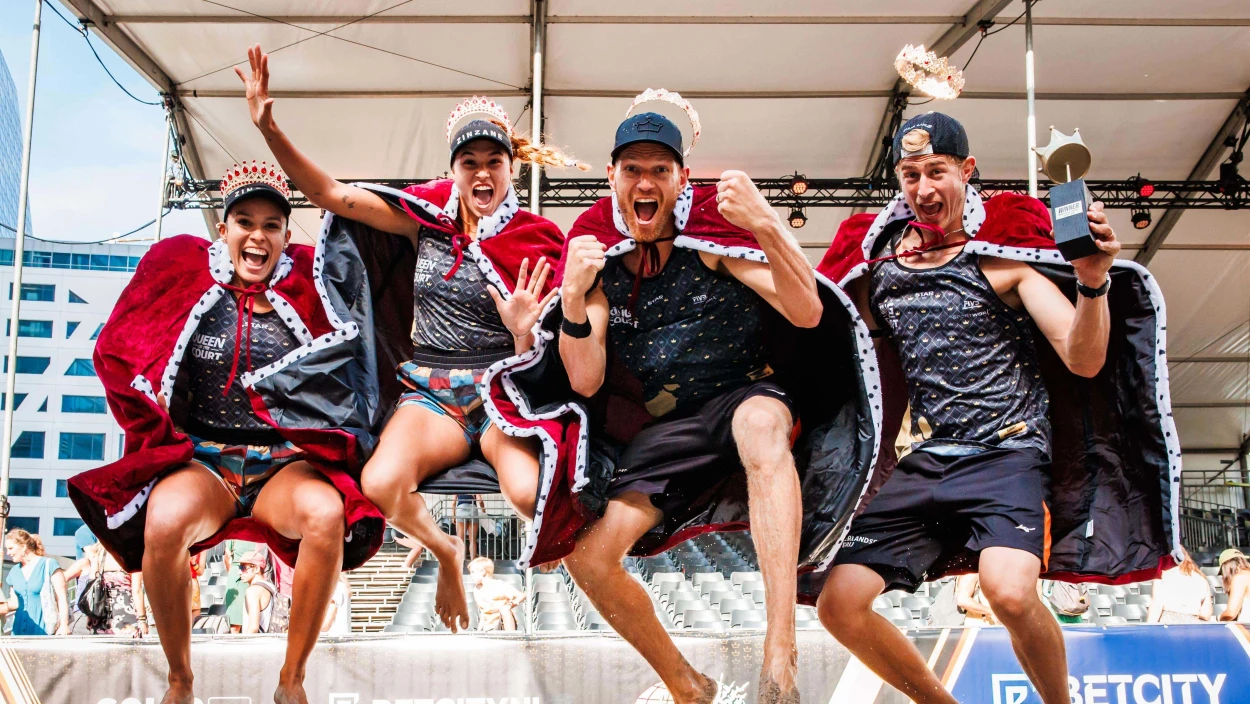 Die Beachvolleyball-Könige