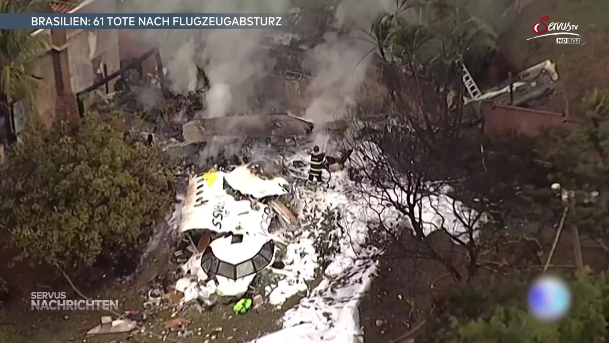 Brasilien: 61 Tote nach Flugzeugabsturz