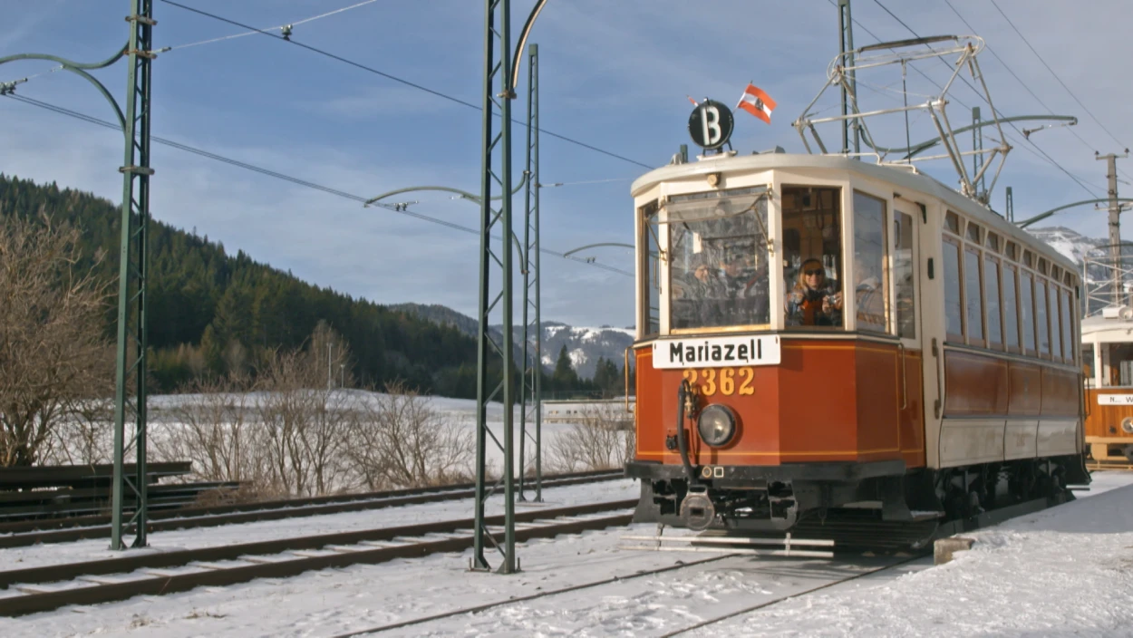 Eisenbahn und Magenbitter in Mariazell