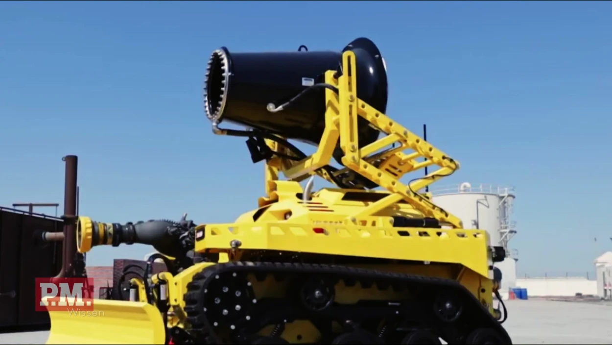 Wie funktionieren modernste Löschroboter?