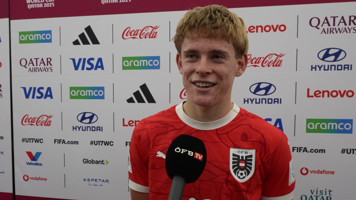 Österreichs U17 im WM-Finale! Matchwinner Johannes Moser im Interview
