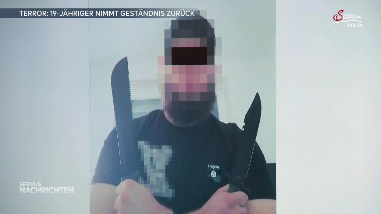 Terror: 19-Jähriger nimmt Geständnis zurück
