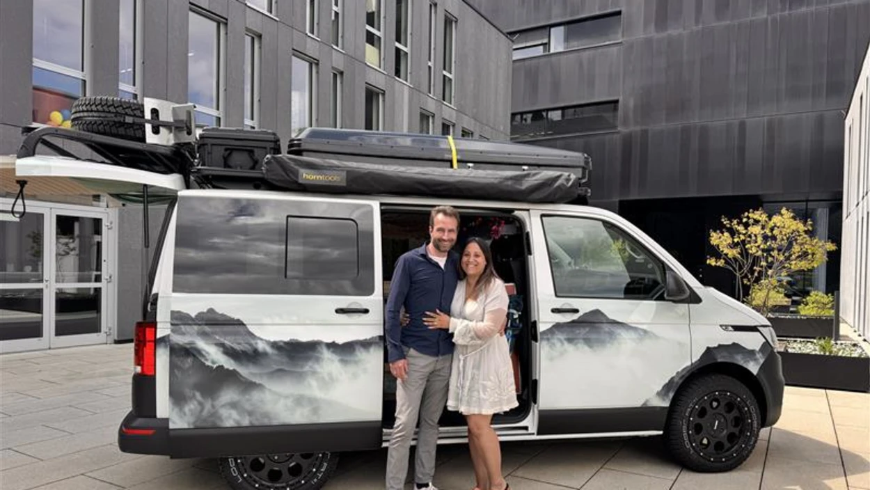 Alles aufgeben, um alles zu gewinnen: Ein Paar erobert im Camper die Welt