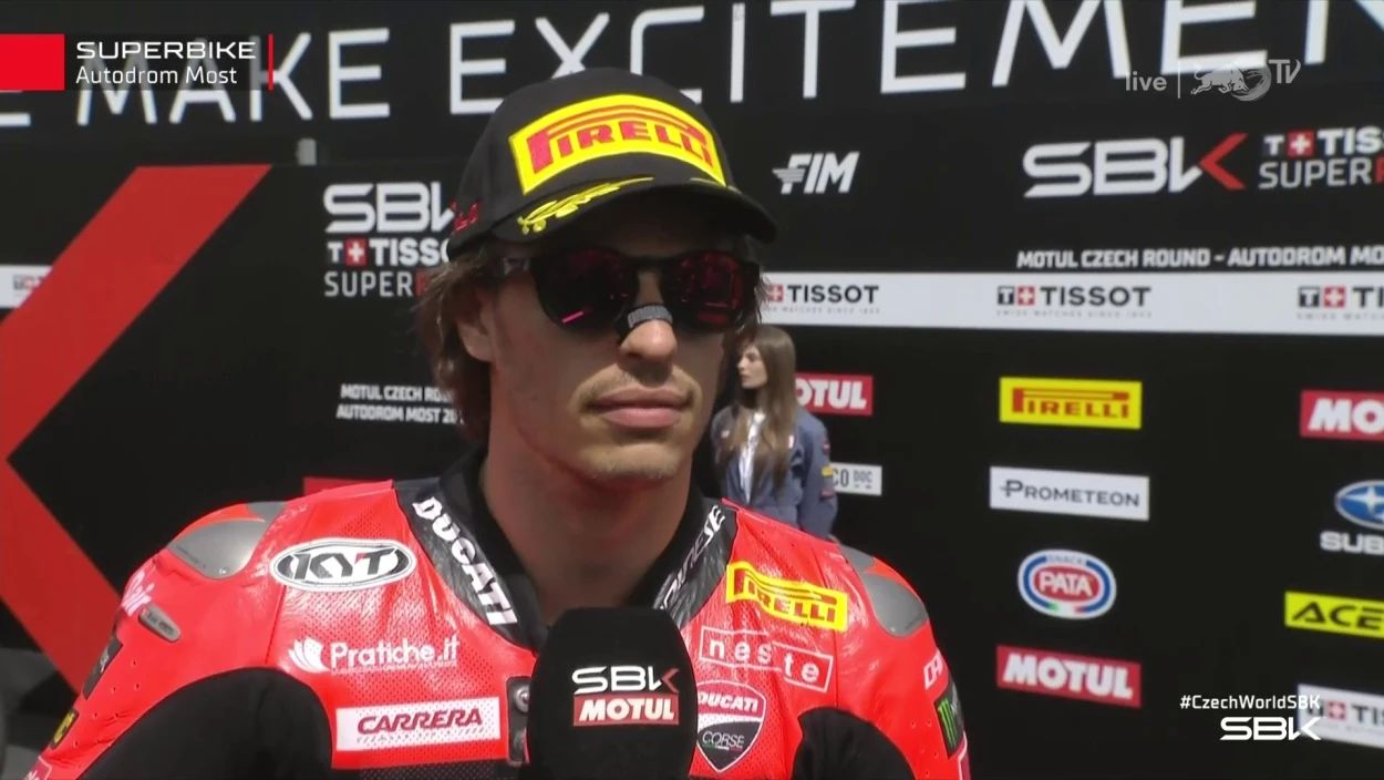Nicolo Bulega: "Ich bin mit P2 zufrieden"
