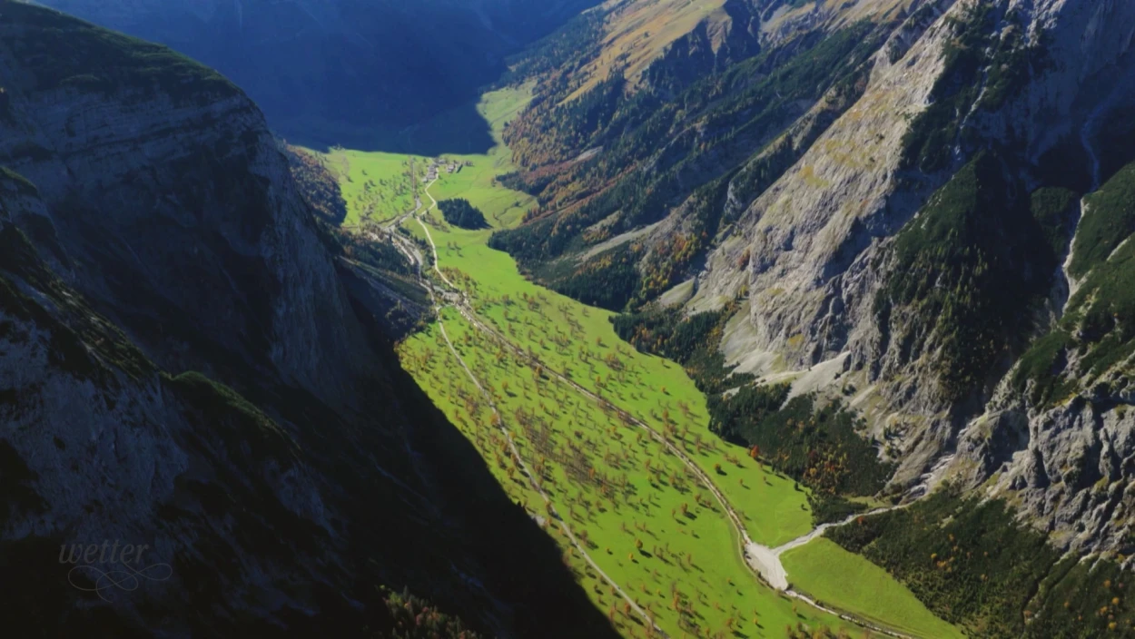 Das exklusive Wetter für den Alpenraum