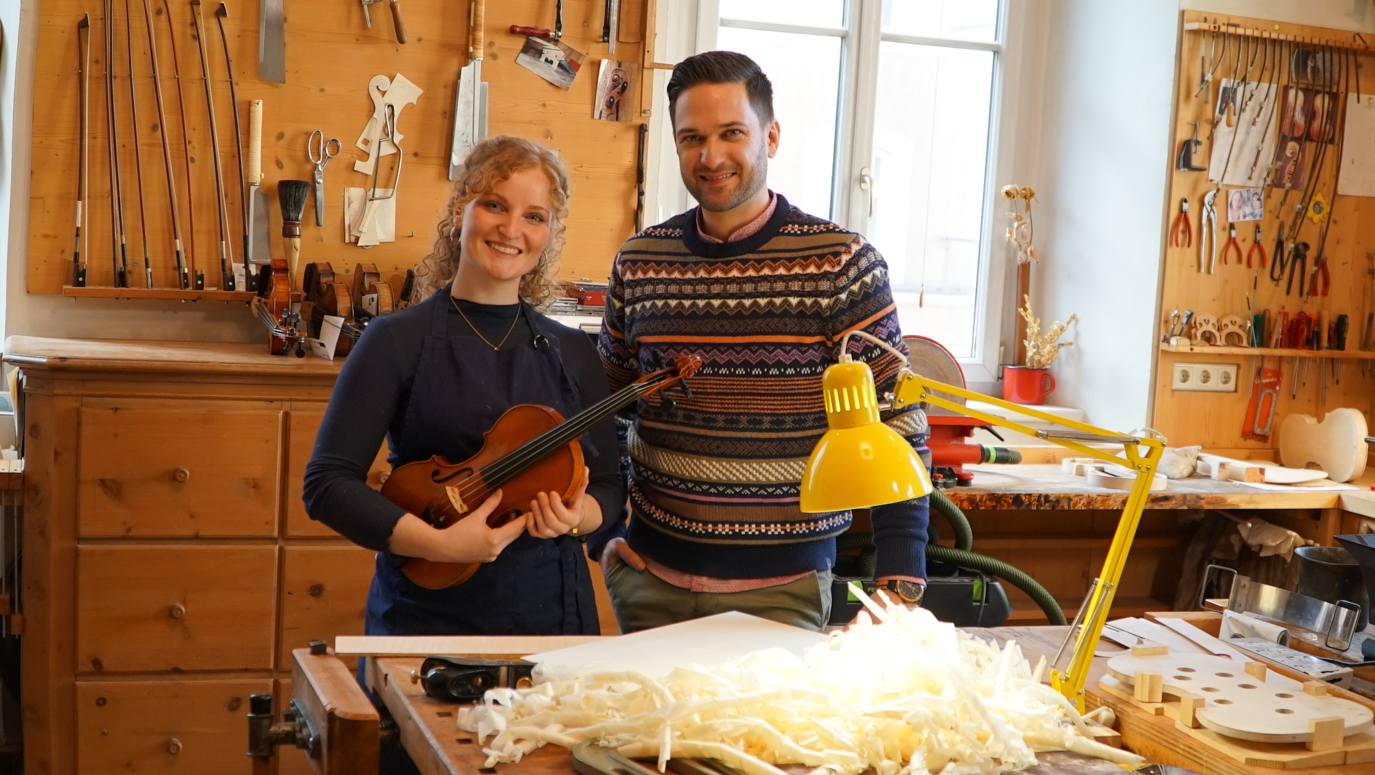 Vom Brettl zur Geige