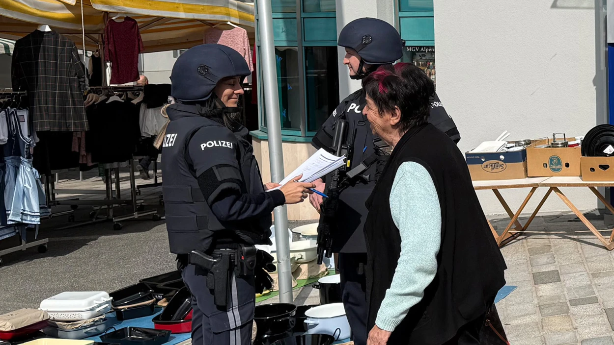 Banküberfall in Ferlach: Täter flieht auf dem Rad